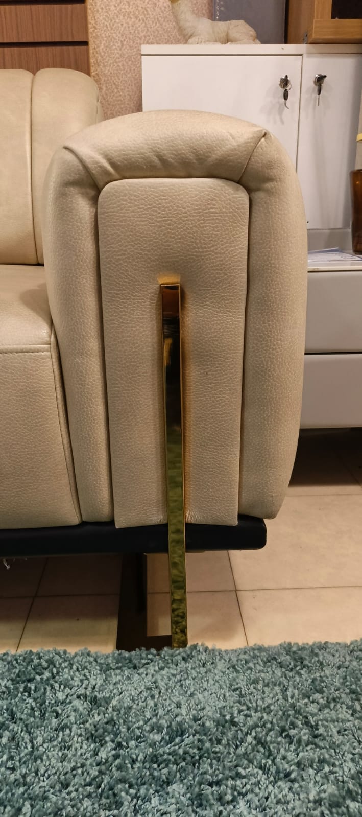 Istanbul 3-Seater Leather Sofa