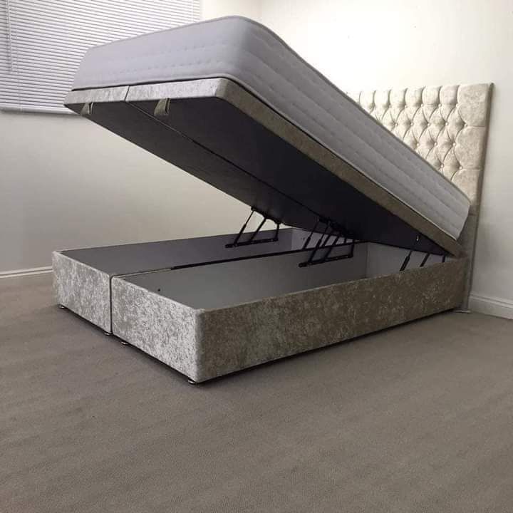 Divan Ottoman Bed Deal (Includes Memory Orthopedic Mattress) Price Include Delivery and Assembly
