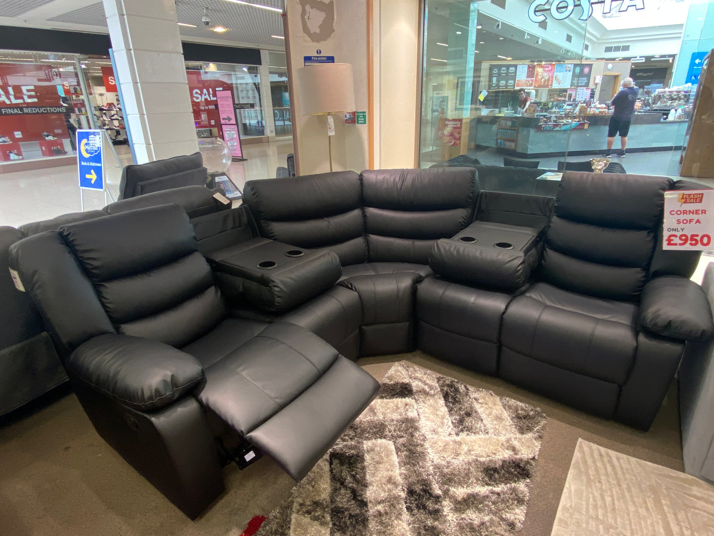 Roma Recliner Sofa