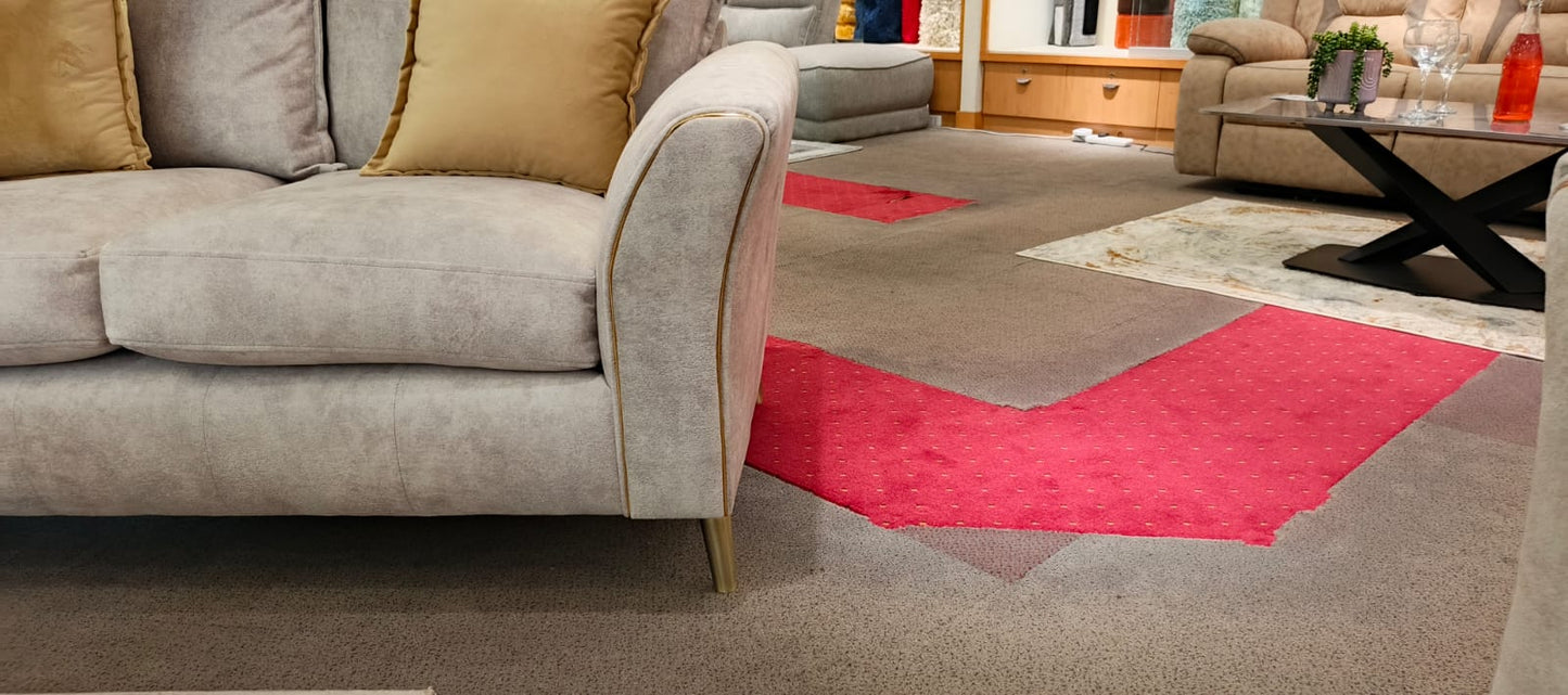 Creamy Golden Haze Sofa