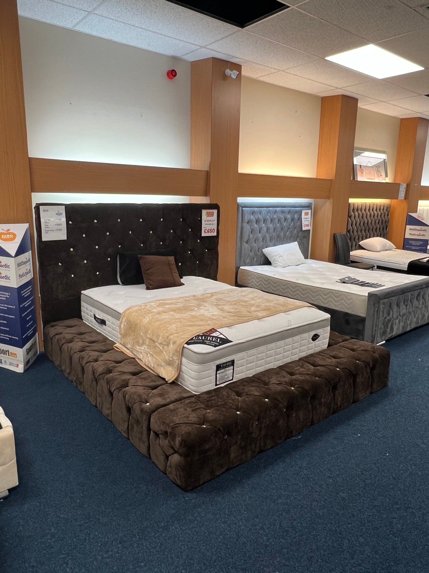 Box Frame Bed Ex-Display