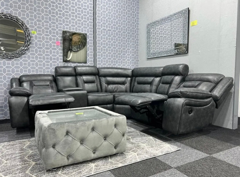 Nova Power Recliner Corner Sofa