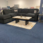 Dorchester UK-Made Corner Sofa with Footstool